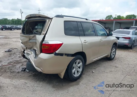 2010 Toyota Highlander Base V6 from USA, damaged, VIN 5TDZK3EH9AS018030